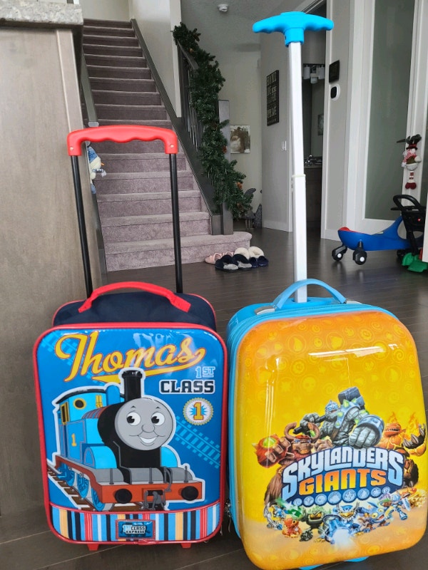 Kids luggage Thomas the Train and Skylanders Kids & Youth Calgary Kijiji