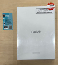 New Apple iPad Air 3rd Gen 64GB Gold with Warranty 