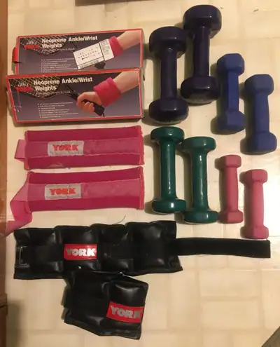 Exercise Weights / Dumbbells, View more