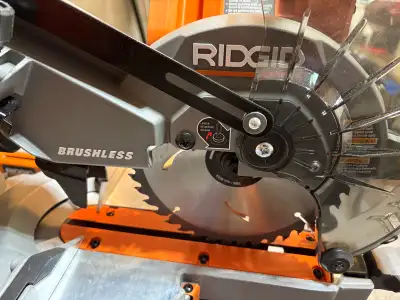 RIDGID 18V Cordless 7-1/4-Inch Dual Bevel Sliding Miter Saw, View more