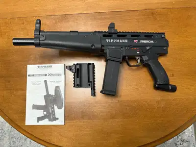 Tippmann X7 Phenom + Paintball Gear, View more