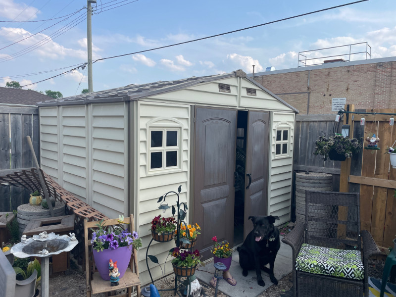 Large resin shed Outdoor Tools & Storage Winnipeg Kijiji