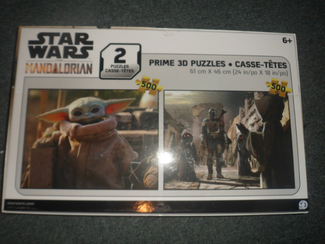 STAR WARS - THE MANDALORIAN - 3D  PUZZLES in Toys & Games in Moncton - Image 3