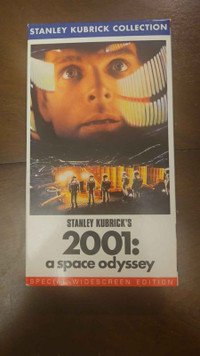 2001: A Space Odyssey. VHS. East Hamilton.