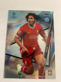 YASSER LAROUCI Rookie 2020-21 BASE Topps Finest #28 Liverpool NM