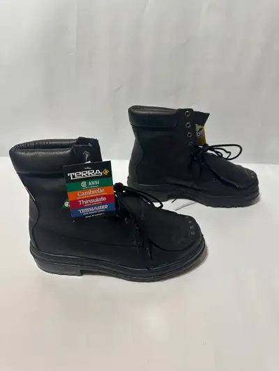 TERRA SAFETY BOOTS - SIZE 12, View more