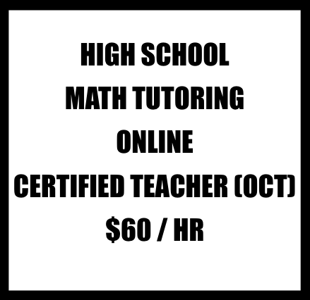 Certified High School Math Tutoring Online