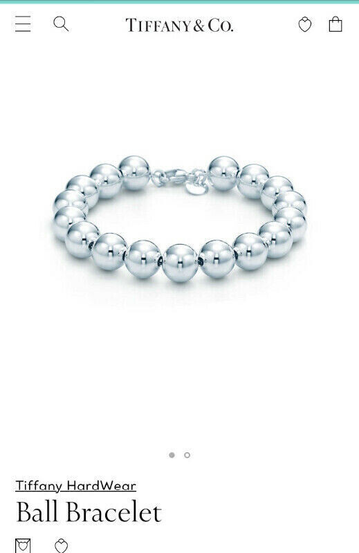 *Like new Tiffany & Co. Sterling Silver bracelet *Original owner in Jewellery & Watches in City of Toronto