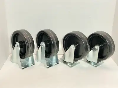 Four Casters “ Rigid/Swivel “, View more