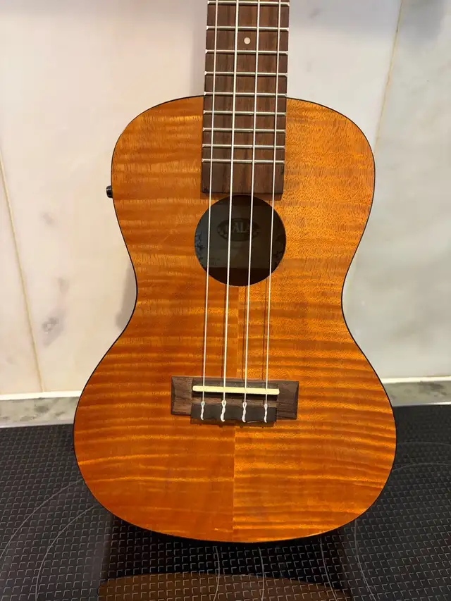 Kala KA-CEM Exotic Mahogany Concert Ukulele with EQ in Guitars in City of Montréal - Image 3