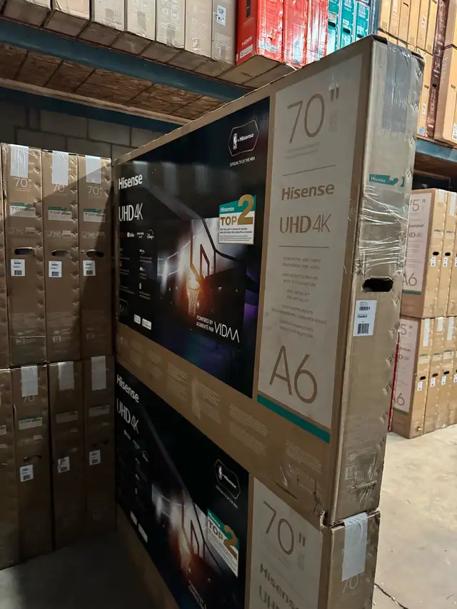 Téléviseur Hisense 70 Pouces 4K UHD in TVs in City of Montréal - Image 5