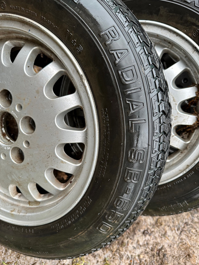 15” nexen all season tires+ bmw rims in Tires & Rims in Hamilton - Image 2