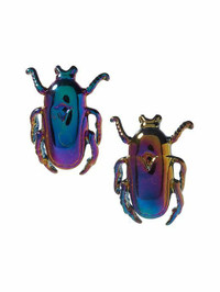 Banana Republic beetle earrings
