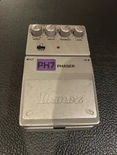 Ibanez PH-7 analog phaser , View more