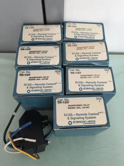 Enercon Low Voltage Pilot Light Transformer Relay TR-120 - USA, View more