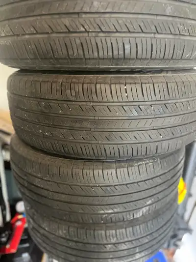 18 inch all season tires used one season in steel rims used by Toyota Rav 4 last summer must go ASAP