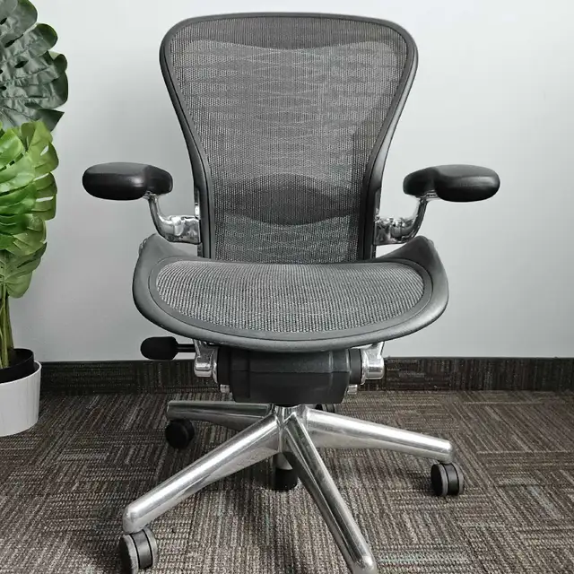 Herman miller Aeron ergonomic office chair FREE DELIVERY in Chairs & Recliners in City of Toronto - Image 3