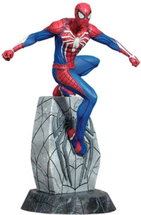 Marvel Gallery Spiderman PS4 game version PVC statue 10 pouces