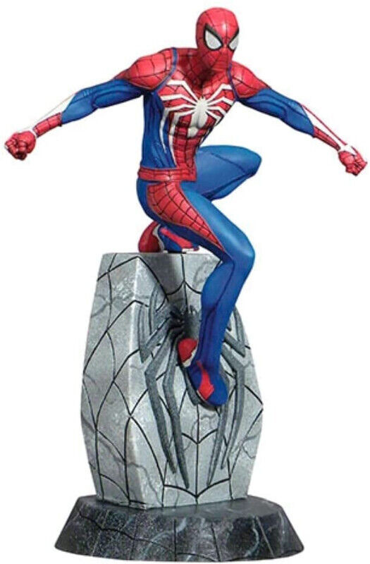 Marvel Gallery Spiderman PS4 game version PVC statue 10 pouces dans Art et objets de collection  à Longueuil/Rive Sud