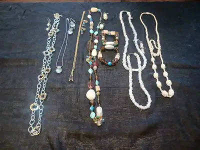Antique Earrings and Necklaces , View more