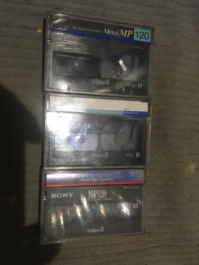 8mm Video-3 Tapes(Sony), View more
