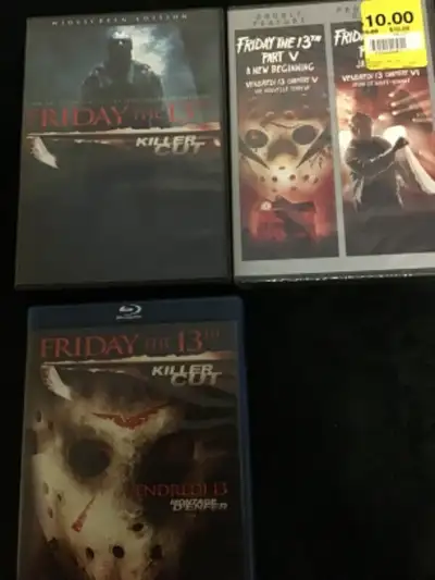 DVD Friday the 13th plus Blu ray, View more