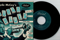 Clyde McCoy Sugar Blues 4 song 45 vinyl record EP + pic jacket