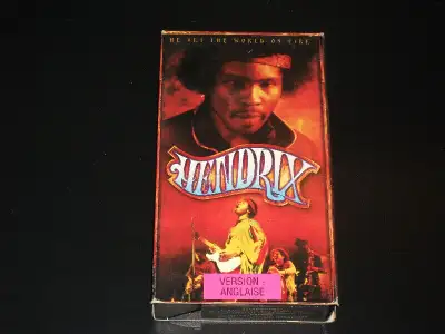 Jimi Hendrix - Hendrix (movie) (2000) Cassette VHS, View more