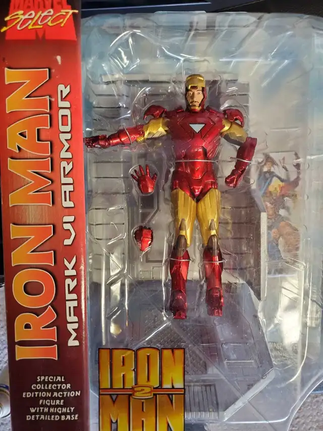 Marvel Select Iron Man 2 Mark 6 in Toys & Games in City of Toronto - Image 2