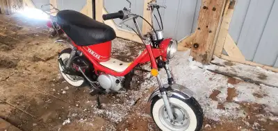1974 Yamaha Chappy 80CC. In excellent condition..runs great 2 stroke oil injected ..I just did a res...