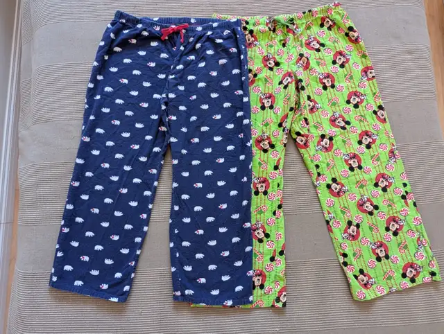Ladies size XL cotton flannelette pj bottoms / pajama bottoms in Women's - Bottoms in Edmonton - Image 2