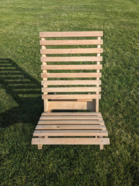 Wooden Patio Chair $60 OBO 