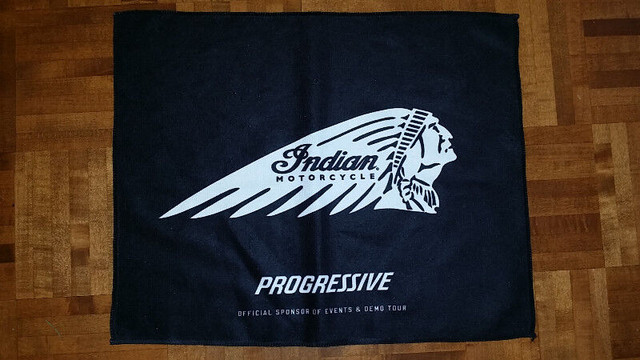 Indian motorcycles towel bandana sign logo souvenir rag head 2 in Motorcycle Parts & Accessories in Ottawa