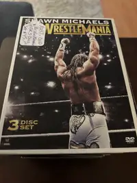DVD Mr. Wrestlemania HBK WWE 3 Discs Set Booth 276