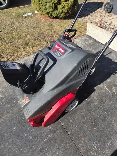 Snowblower Craftsman, View more