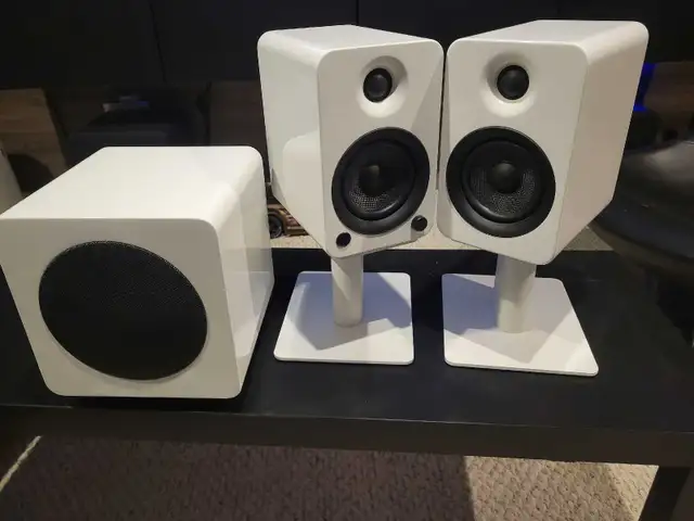 4" Kanto Speakers with 6" Subwoofer (YU3 & SUB6) in Speakers in St. Albert - Image 2