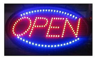 Super Bright LED Open Sign (Same as Picture, Brand New in Box).