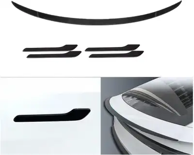 Tesla Model Y Juniper Spoiler & Handle Covers (Brand new) $60 - Brand new in box • Exterior upgrade...