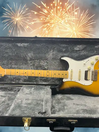 FENDER STRAT ELECTRIC GUITAR, View more