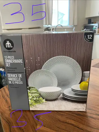 Brand new dinner set for sale, View more