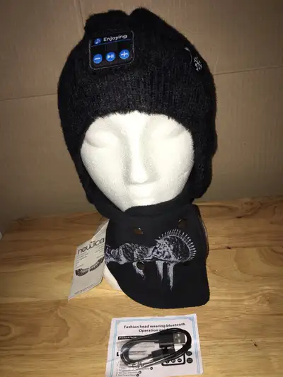 Bluetooth hat or neck warmer, View more