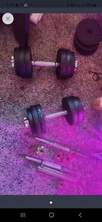 weights free weight dumbells etc