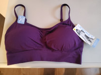 Jockey Seamfree Wirefree Micro-fiber Cami Strap Bra Size M