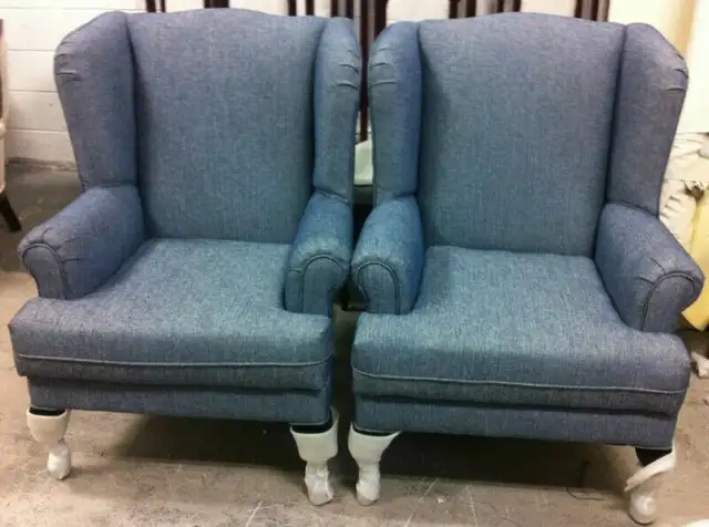 Order New Regular or Custom Made Wing Chair Made In Canada in Chairs & Recliners in Mississauga / Peel Region - Image 7