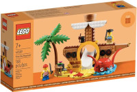 LEGO 40589 - Pirate Ship Playground - Aire jeux du bateau pirate