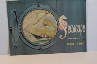 Calendrier Seascape 1961  Ship Riggers Sault au matelot Québec