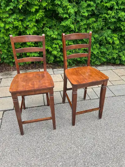 Wooden stools, View more