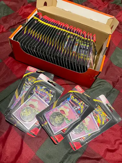 30x Pitch Black Pokemon Blisters , View more