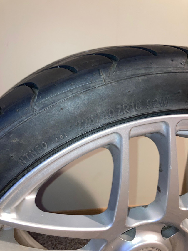 E46 5x120  18’ Apex wheels  in Tires & Rims in Strathcona County - Image 4