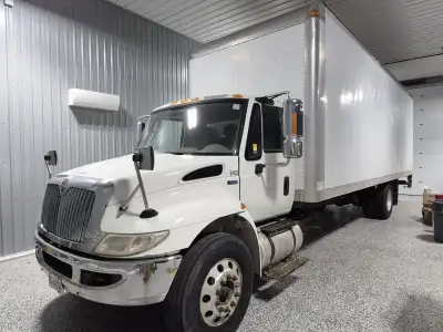 I'm selling a 2013 4300 International Straight Truck with a 28 ft. box with tail gate. It has air ri...